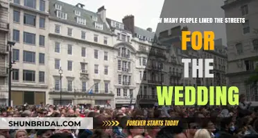 Crowds Gather: Streets Overflow for Royal Wedding Celebration