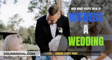 Witnessing Weddings: How Many People Are Required?