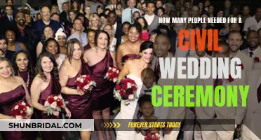 A Civil Wedding: Intimate Guest List or Small Crowd?
