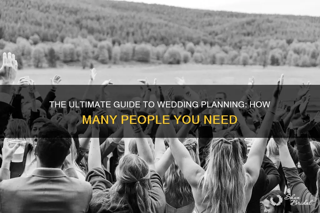 how many people plan wedding