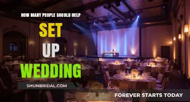 Ideal Wedding Setup Crew: How Many People Should You Recruit?