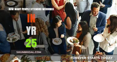Wedding Attendance Trends: Unveiling 25's Average Guest Count