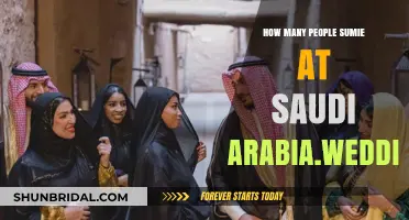 Sumptuous Saudi Weddings: Unveiling the Guest Count Tradition