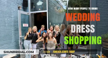 The Perfect Number for Your Wedding Dress Shopping Crew