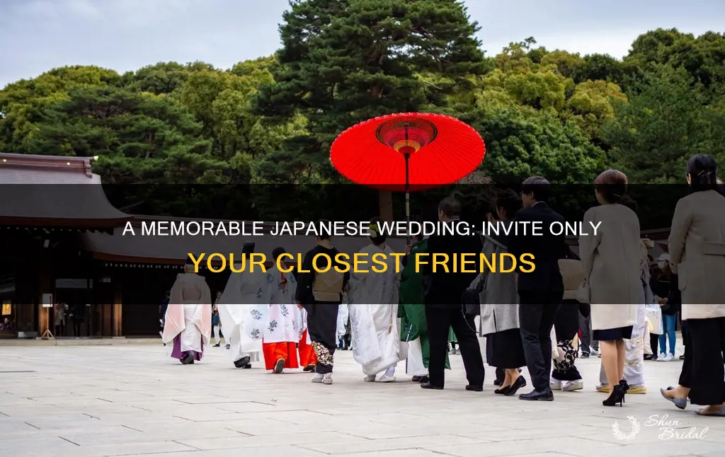 how many people to invite to jp wedding