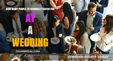 Perfect Wedding Guest List: How Many People to Normally Cater For?