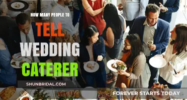 Perfect Wedding Catering: How Many Guests to Inform Your Caterer