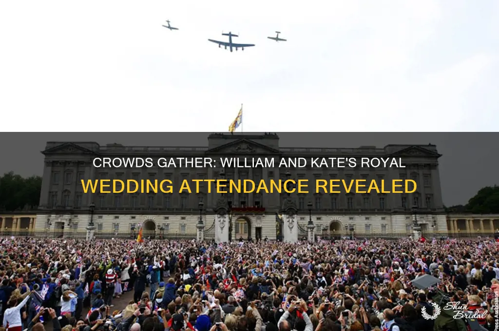 how many people turned out for william and kate