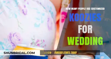 Customized Koozies: A Popular Wedding Favor Choice for Many Couples