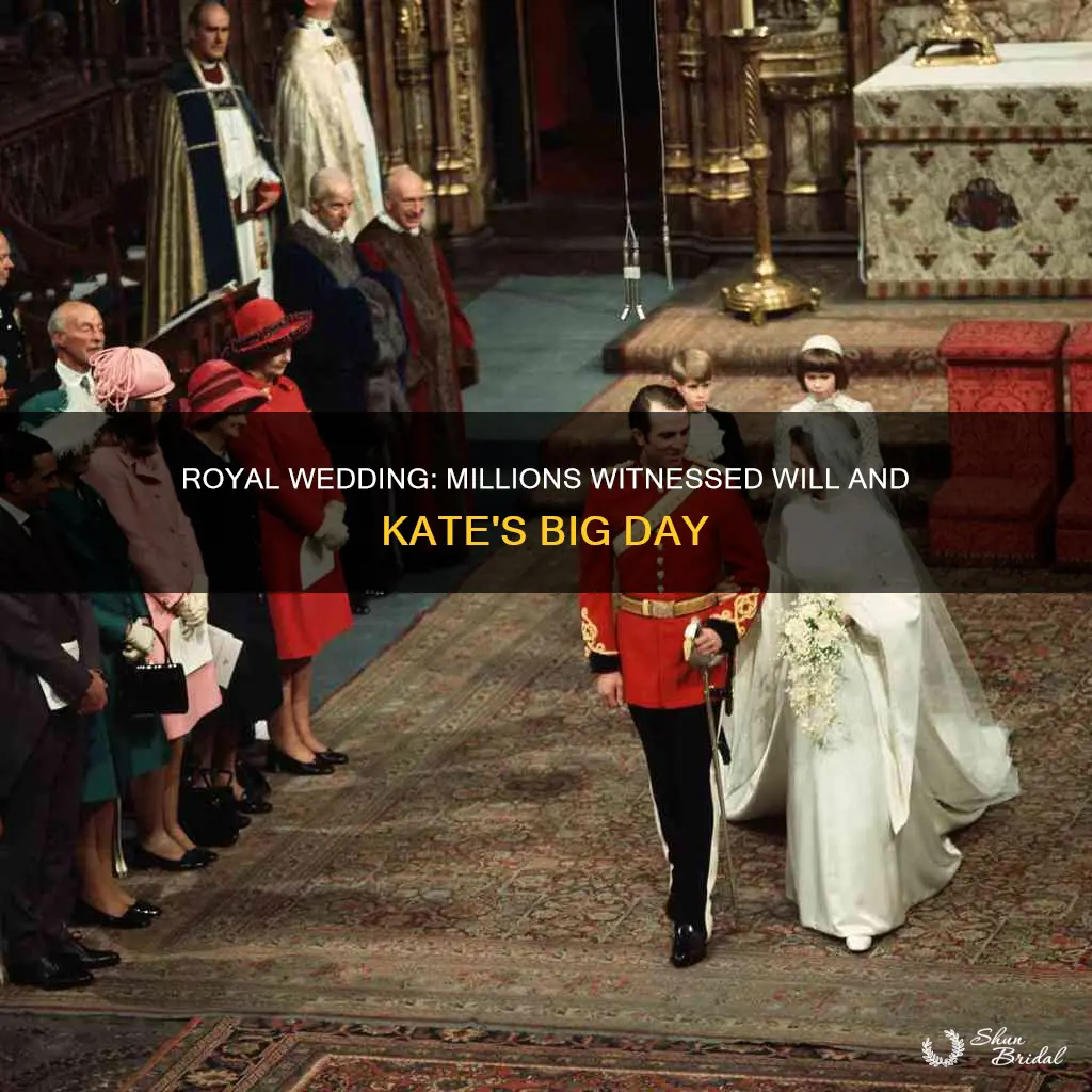 how many people watched kate middleton and prince wills wedding