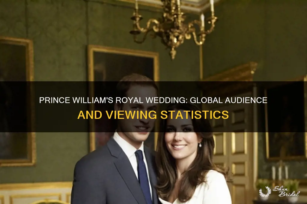 how many people watched prince williams wedding