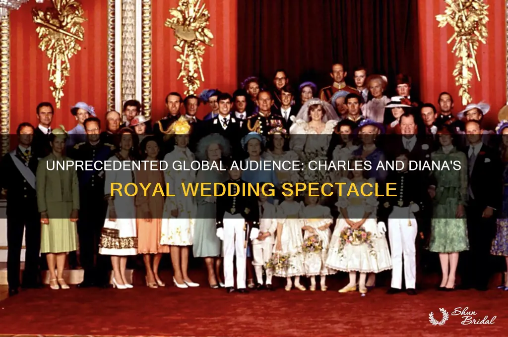 how many people watched teh charles adn dianas wedding