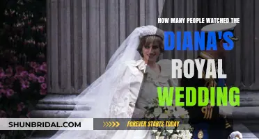 Diana's Royal Wedding: Unveiling the Global Audience of a Historic Event