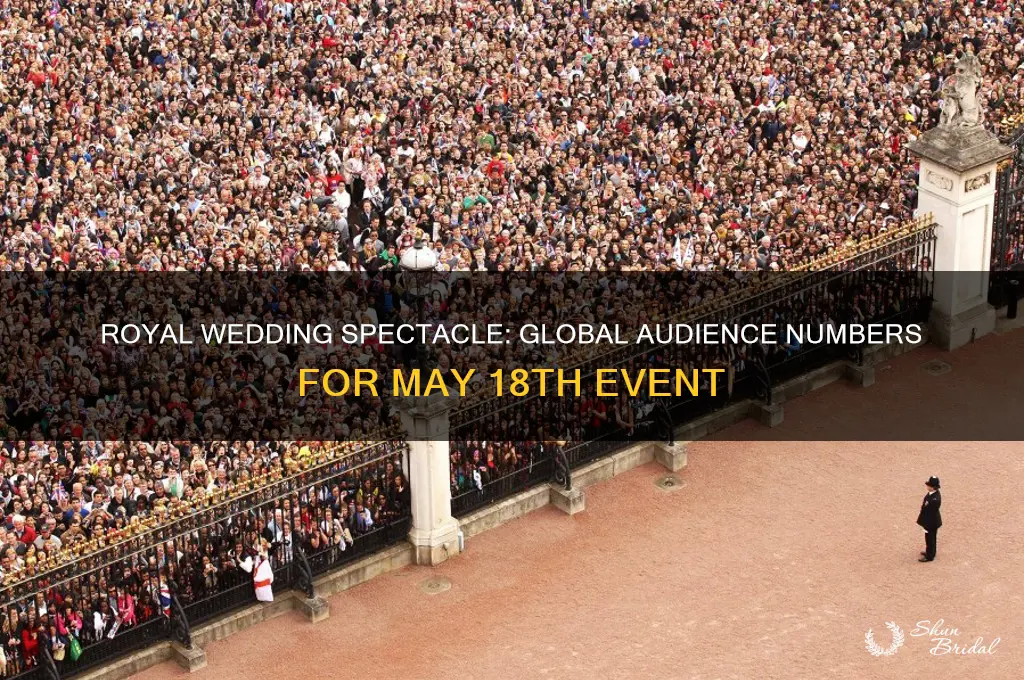 how many people watched the royal wedding on the 18th