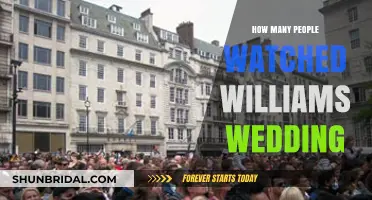 Royal Spectacle: Global Audience Tunes in for Williams' Wedding