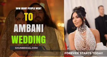 Ambani Wedding Extravaganza: Unveiling the Massive Guest Count