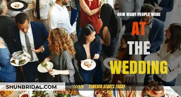 Unveiling the Guest Count: How Many People Attended the Wedding?