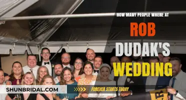 Rob Dudak's Wedding: Unveiling the Guest Count Mystery