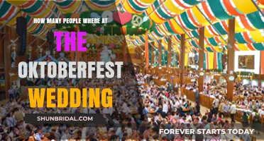 Oktoberfest Wedding: Unveiling the Crowd Size at the Grand Celebration