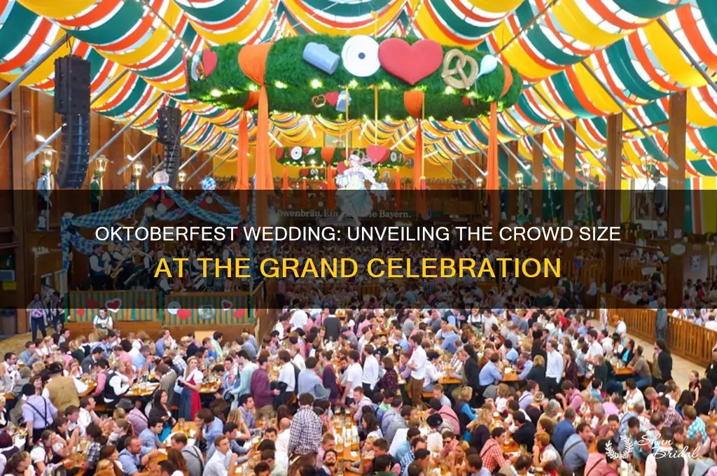 how many people where at the oktoberfest wedding