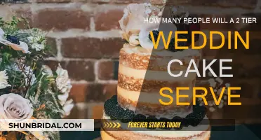 Tiered Wedding Cakes: How Many Guests Will It Serve?