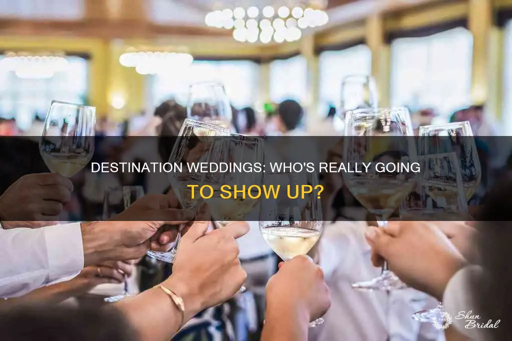 how many people will back out of a destination wedding