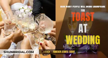 Champagne Toast: How Many Bottles for Wedding Cheers?