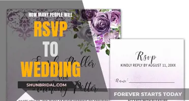 RSVP Rates: How Many Wedding Guests Will Show Up?