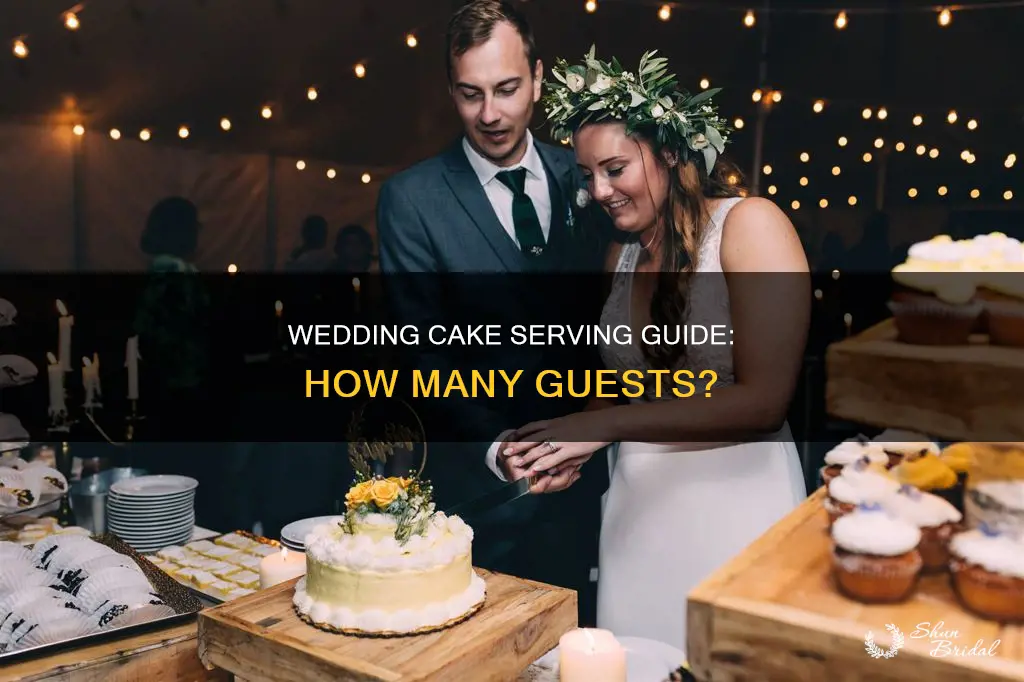 how many people will wedding cake feed