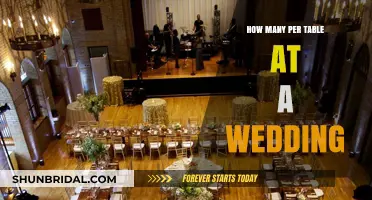 Perfect Wedding Table Sizes: How Many Guests Per Table?