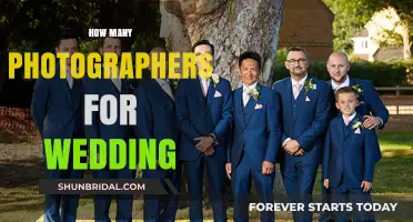The Perfect Number of Photographers for Your Wedding Day
