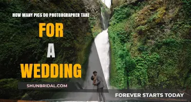 Capturing the Perfect Wedding: How Many Photos Do Photographers Take?