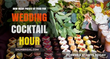 Perfect Wedding Cocktail Hour: Ideal Food Pieces for Your Guests