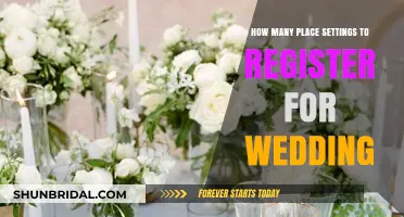 Perfect Wedding Registry: How Many Place Settings Do You Need?