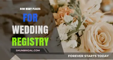 The Perfect Wedding Registry: How Many Places?
