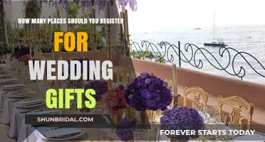 Perfect Wedding Gift Registry: How Many Stores Should You Choose?