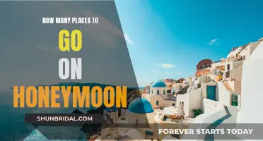 Honeymoon Destinations: Exploring the Perfect Number of Places to Visit