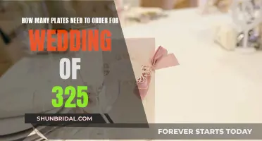 Choosing Wedding Plates: The Right Quantity for Your Big Day