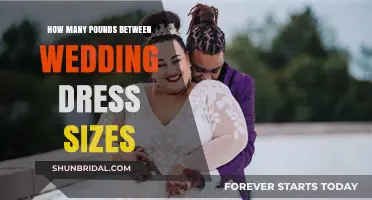 Wedding Dress Sizes: Pounds and Inches