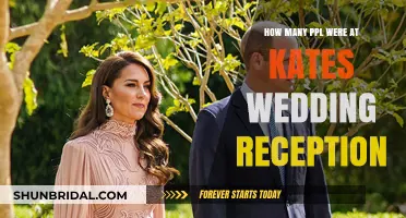 Kate's Wedding Reception: A Well-Attended Affair
