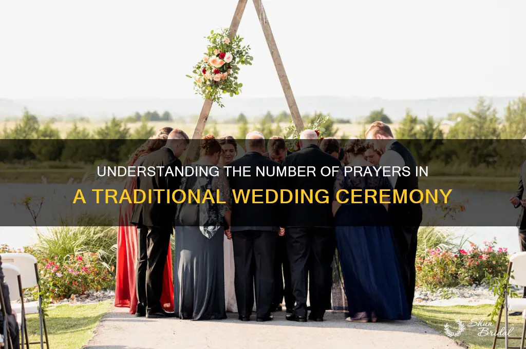 how many prayers are in a wedding ceremony