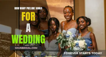 Prelude Music for Your Wedding: How Many Songs to Choose?