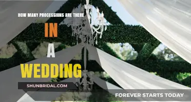 Understanding the Number of Processions in Traditional Wedding Ceremonies