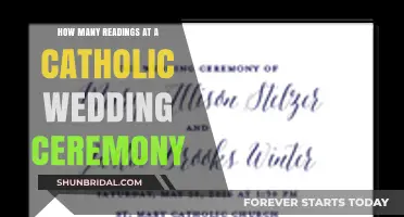 Catholic Wedding Readings: Understanding the Number and Significance in Ceremony
