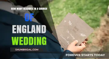 Understanding the Number of Readings in a Church of England Wedding