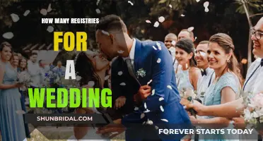 The Perfect Number of Wedding Registries for Your Big Day