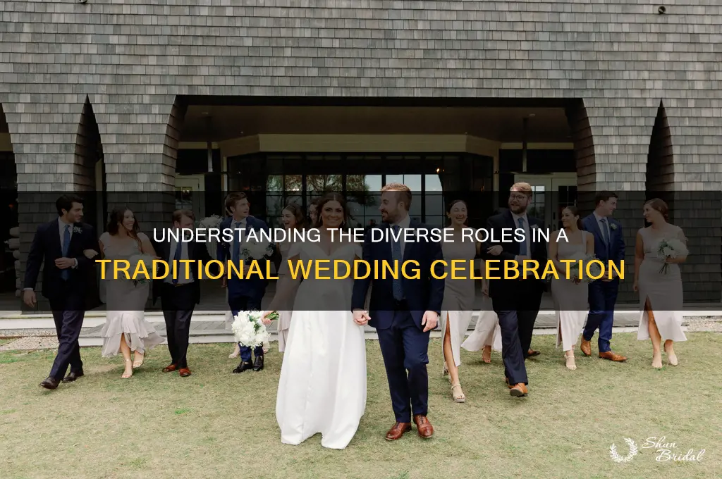 how many roles are there in a wedding