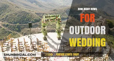 Perfect Outdoor Wedding Seating: Rows for Your Special Day