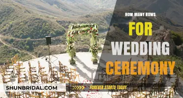Perfect Wedding Ceremony Seating: How Many Rows Do You Need?
