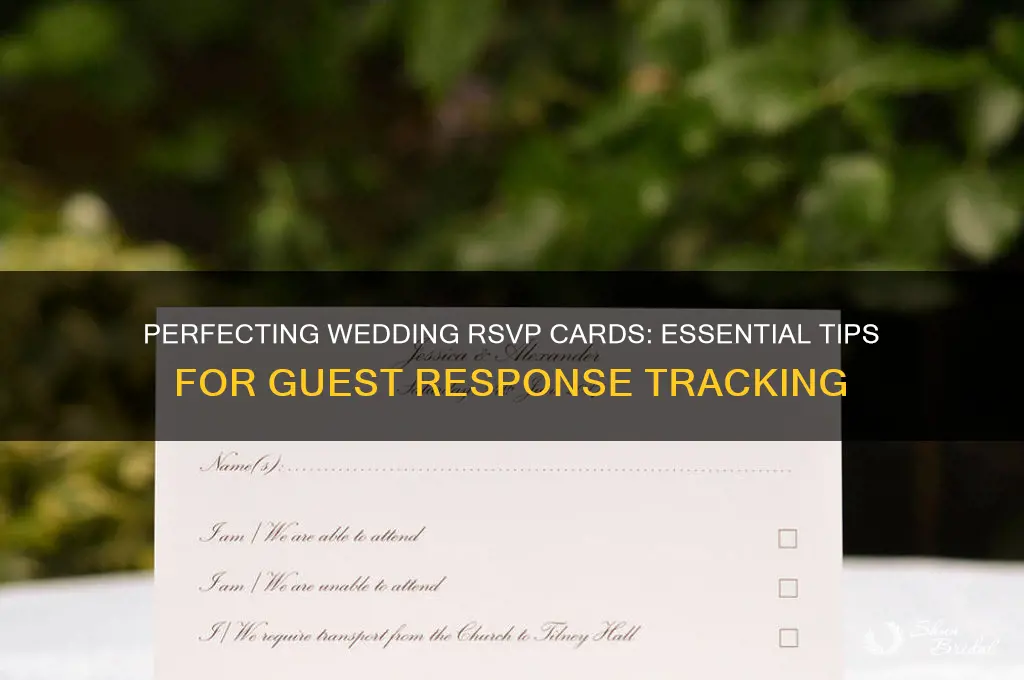 how many rsvp cards for weddings